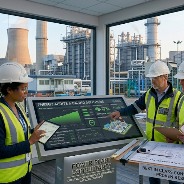 Industrial energy audit and efficiency assessment