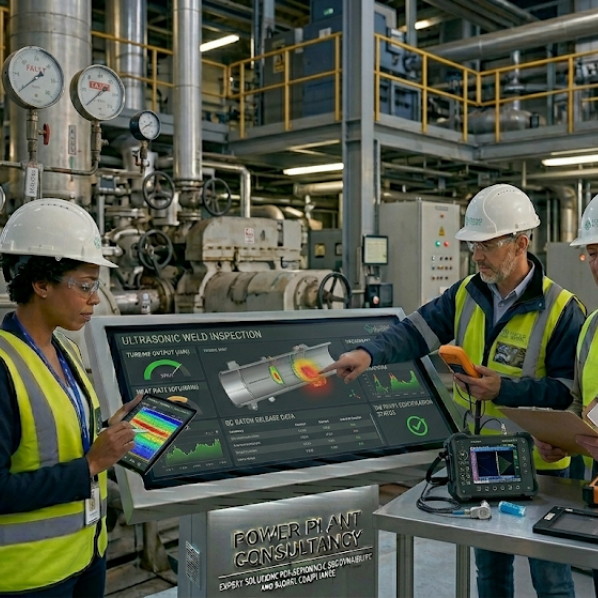 Non-destructive testing of industrial components